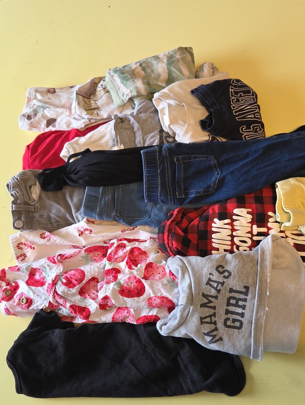 19 Pieces Girls Play Clothing Lot 2T-3T